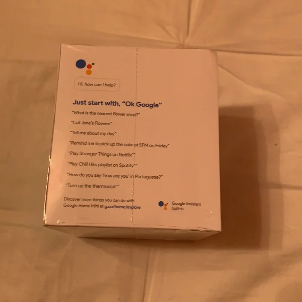 Mini Google Home *New & Sealed Box*